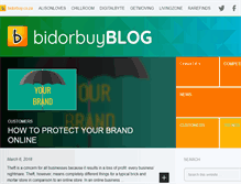Tablet Screenshot of blog.bidorbuy.co.za